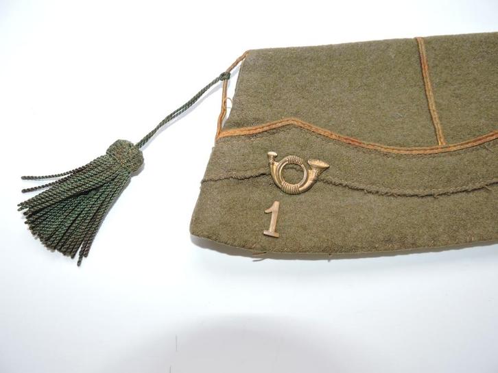 1940 ABBL 1er Régt Carabiniers Cyclistes Calot Matricule, Collections, Objets militaires | Seconde Guerre mondiale, Autres, Enlèvement ou Envoi