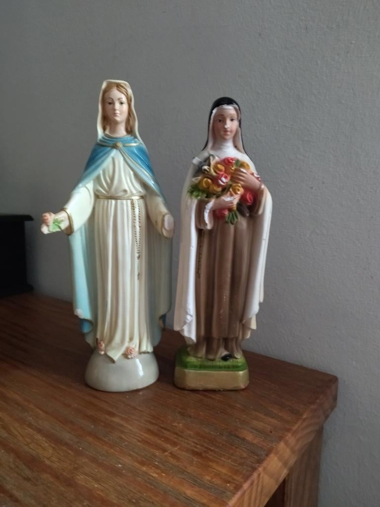 Lot de 2 décorations Catholique, Antiquités & Art, Enlèvement ou Envoi