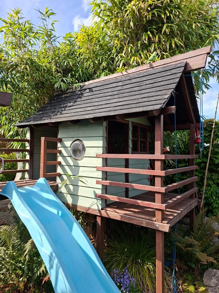 Uniek speelhuisje in japanse stijl, Enlèvement, Bois