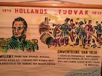 Oude schoolplaat Hollands tijdvak., Antiek en Kunst, Ophalen, Geschiedenis