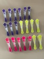 20 fleurige wasspelden - wasknijpers met bloemetjes, Ophalen, Zo goed als nieuw