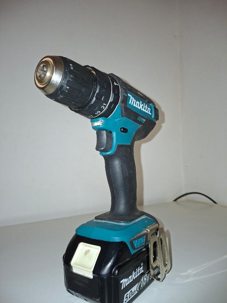 Makita vijsmachine/boormachine, Ophalen of Verzenden, Gebruikt, Boor- en Schroefmachine, Variabele snelheid