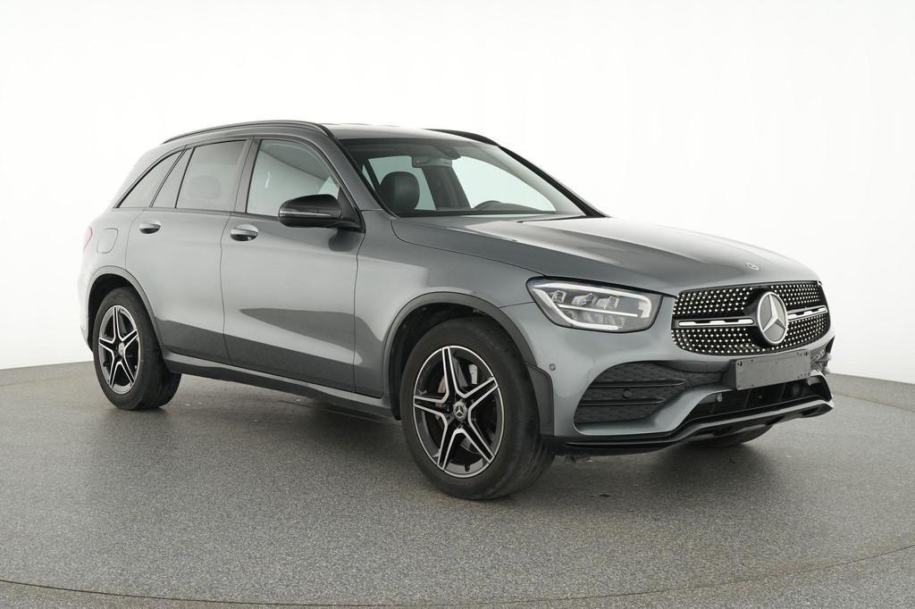 Mercedes-Benz GLC 200d AMG + LED + CAMERA + SENSOREN + 1 JAA, Auto's, Automaat, Achterwielaandrijving, Gebruikt, 4 cilinders