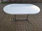 Retro tafel, Huis en Inrichting, Ophalen, Overige materialen, Gebruikt, 100 tot 150 cm