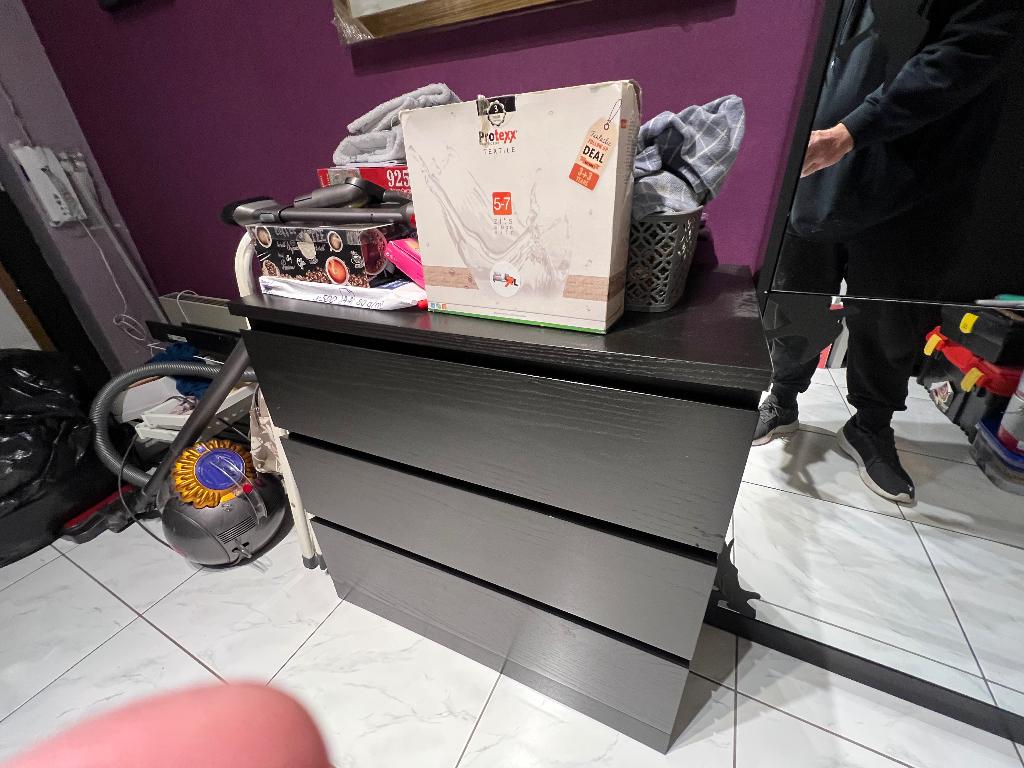 Ladekasten, 3 ou 4 tiroirs, Moins de 100 cm, Comme neuf, Enlèvement