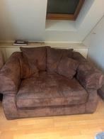 Love seats nieuwe staat voor salon/zithoek, Ophalen, 100 tot 125 cm, Donker roestbruin, 125 cm of meer