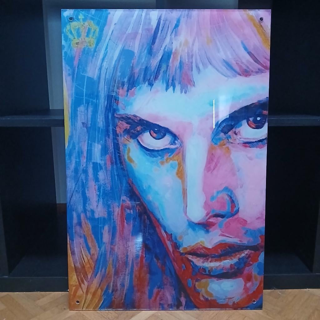 Plexiglas Freddie Mercury schilderij 60x40cm, Ophalen