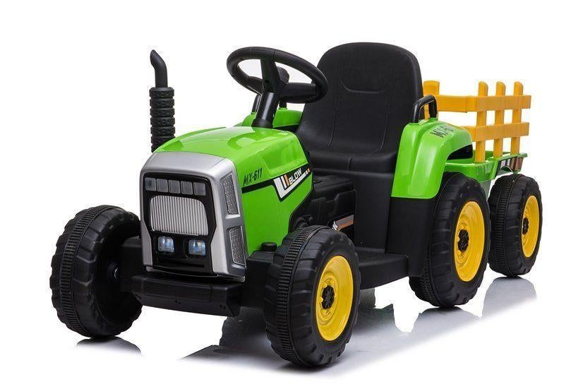 Tracteur XMX 611 • 12V 7Ah AVEC REMORQUE, Kinderen en Baby's, Speelgoed | Buiten | Accuvoertuigen, Nieuw, Ophalen