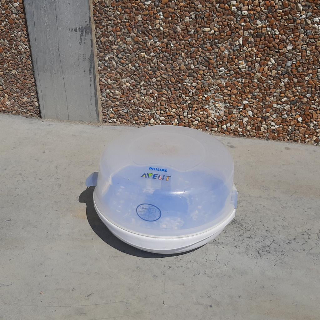 Flessen steriliseren in microgolfoven, Ophalen, Sterilisator