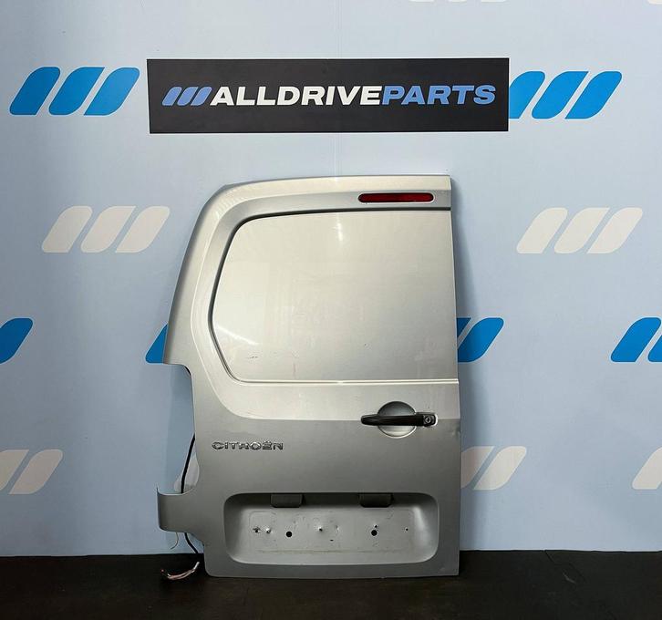 Citroën Berlingo linker achterdeur zilver dicht 9820437080, Auto-onderdelen, Carrosserie, Deur, Achter, Links, Gebruikt, Ophalen of Verzenden