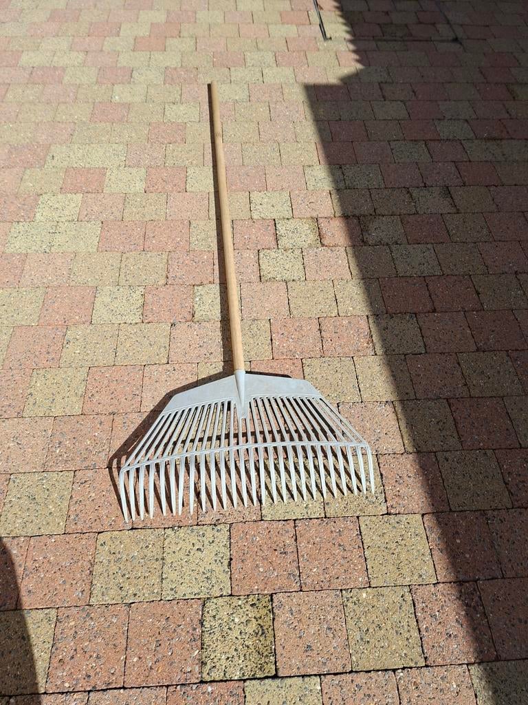 Bladhark  pvc, Tuin en Terras, Hand-tuingereedschap, Ophalen, Hark