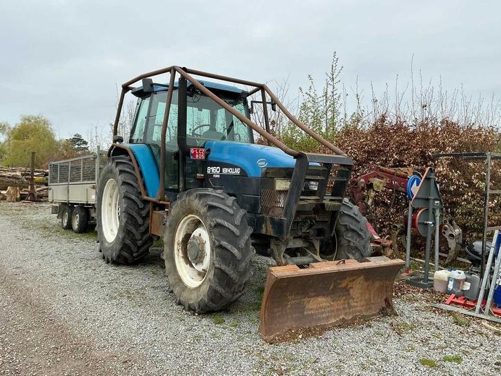 1996 Ford 8160 DT Vierwielaangedreven landbouwtractor, Zakelijke goederen, Landbouw | Tractoren, Ford, Gebruikt