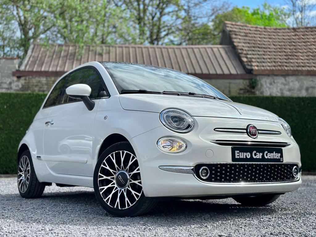 Fiat 500 1.0 Star Mild Hybrid / HALF LEDER / PANODAK /, Auto's, Voorwielaandrijving, 4 zetels, 88 g/km, Gebruikt