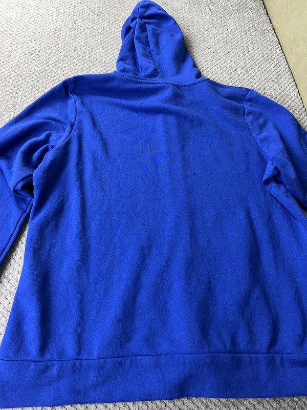 C&A : blauw vest met kap hoodie ritssluiting sweatshirt , M, Kleding | Heren, Sportkleding, Overige typen, Maat 48/50 (M), Blauw