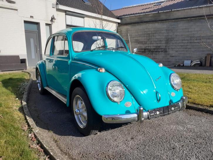 1967 VW Kever - 'one year only' - zeldzaam, Auto's, Oldtimers, Particulier, Lichtmetalen velgen, Volkswagen, Benzine, Coupé, 2 deurs