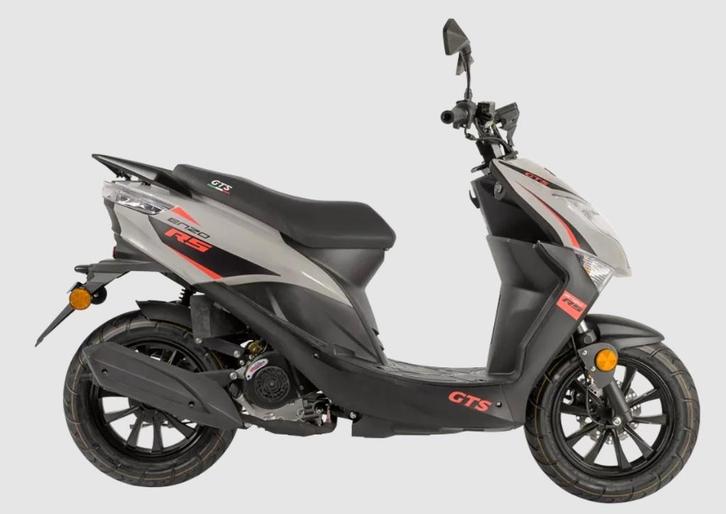 GTS Enzo - Gris Borasco Classe A ou B, Vélos & Vélomoteurs, Scooters | Piaggio, Neuf, Autres modèles, Essence, Enlèvement ou Envoi