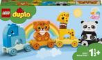 LEGO DUPLO Dierentrein - 10955, Kinderen en Baby's, Speelgoed | Duplo en Lego, Ophalen, Zo goed als nieuw, Complete set, Duplo