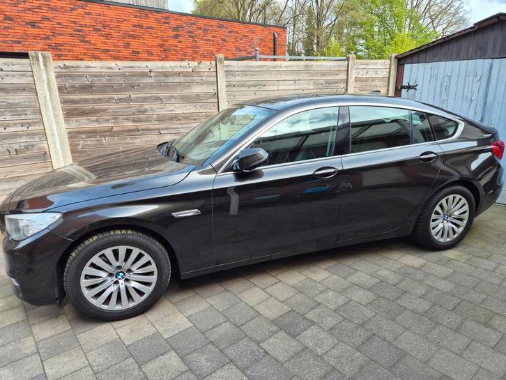 BMW 520D 08/2013, Auto's, BMW, Particulier, Cruise Control, Trekhaak, Elektrisch, Zwart, Zwart, Leder, Ophalen