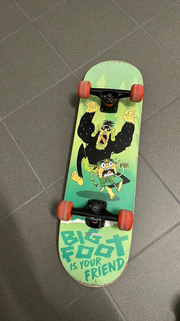 Skaedbord, Ophalen, Gebruikt, Skateboard