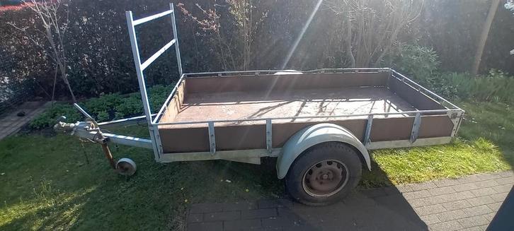 Remorque de 750 kg, remorque, essieu simple, freinée, essieu, Autos : Divers, Remorques, Utilisé, Enlèvement