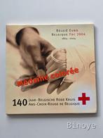 Belgique FDC 2004 – Croix‑Rouge  Set euro + médaille couleur, Timbres & Monnaies, Enlèvement ou Envoi, Belgique, Série