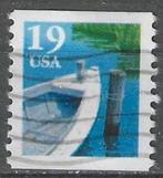USA 1991 - Yvert 1962 - Transport - Roeiboot (ST), Verzenden, Gestempeld