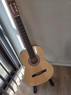 Gitaar met standaard en stem apparaat, Ophalen