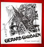 Over graficus G. Gaudaen “50 jaar zwart-wit” (BK122 ), Enlèvement ou Envoi, Utilisé, Peinture et dessin
