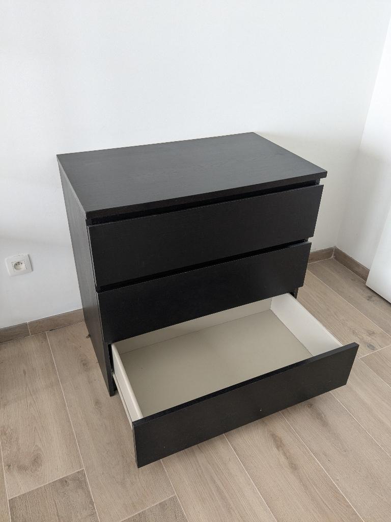 Commode, 3 ou 4 tiroirs, 25 à 50 cm, Moins de 100 cm, Comme neuf