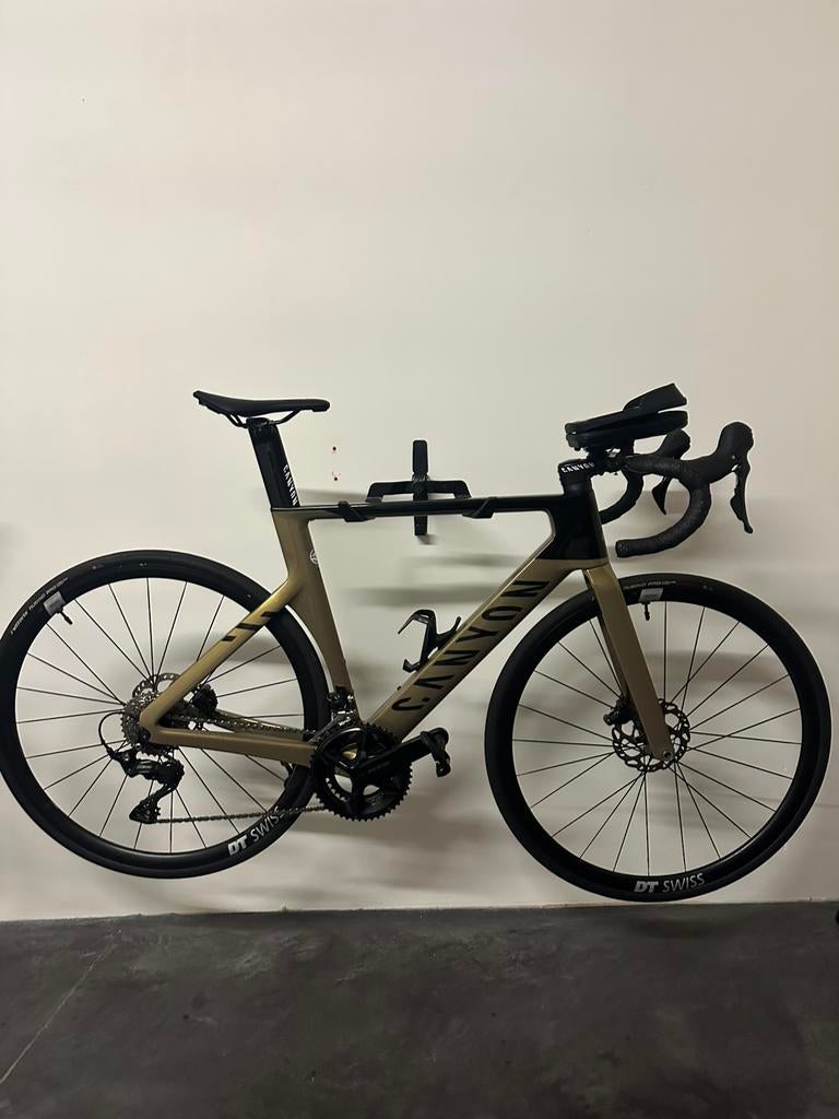 Canyon aeroad cf slx, Fietsen en Brommers, Fietsen | Racefietsen, Ophalen, Zo goed als nieuw