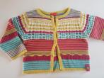 ELLE - Joli gilet multicolore ligné - T.18 mois, Enfants & Bébés, Vêtements de bébé | Taille 80, Enlèvement ou Envoi, Pull ou Veste