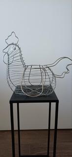 Eiermand inox, Ophalen