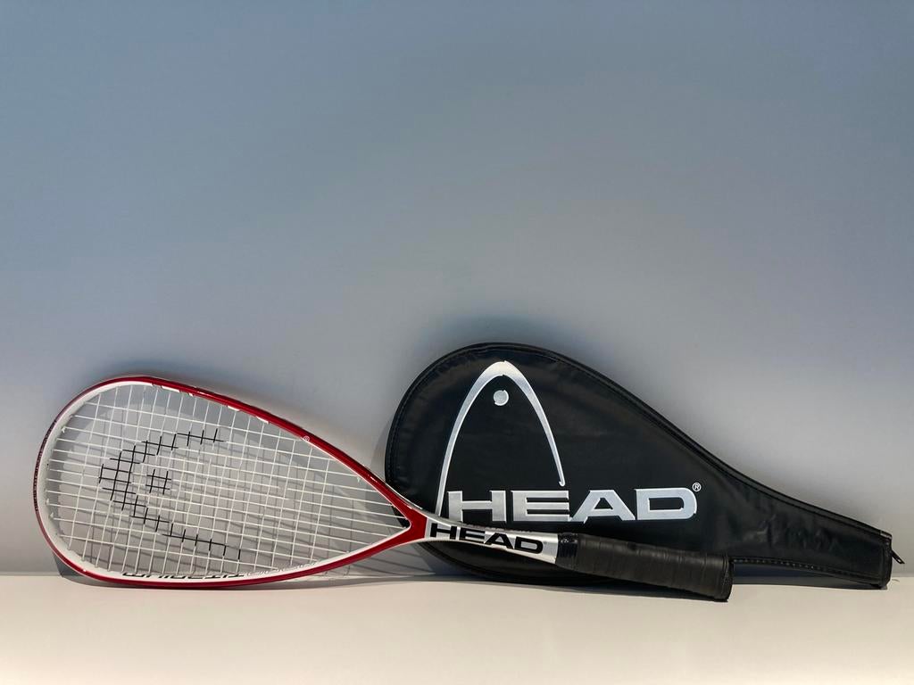 Squash racket HEAD nano, Sport en Fitness, Squash, Ophalen of Verzenden, Zo goed als nieuw, Racket