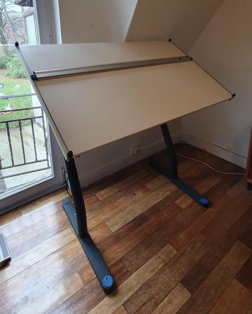 Bureau, table à dessins, bureau d'architecte, Maison & Meubles, Bureaux, Réglable en hauteur, Enlèvement
