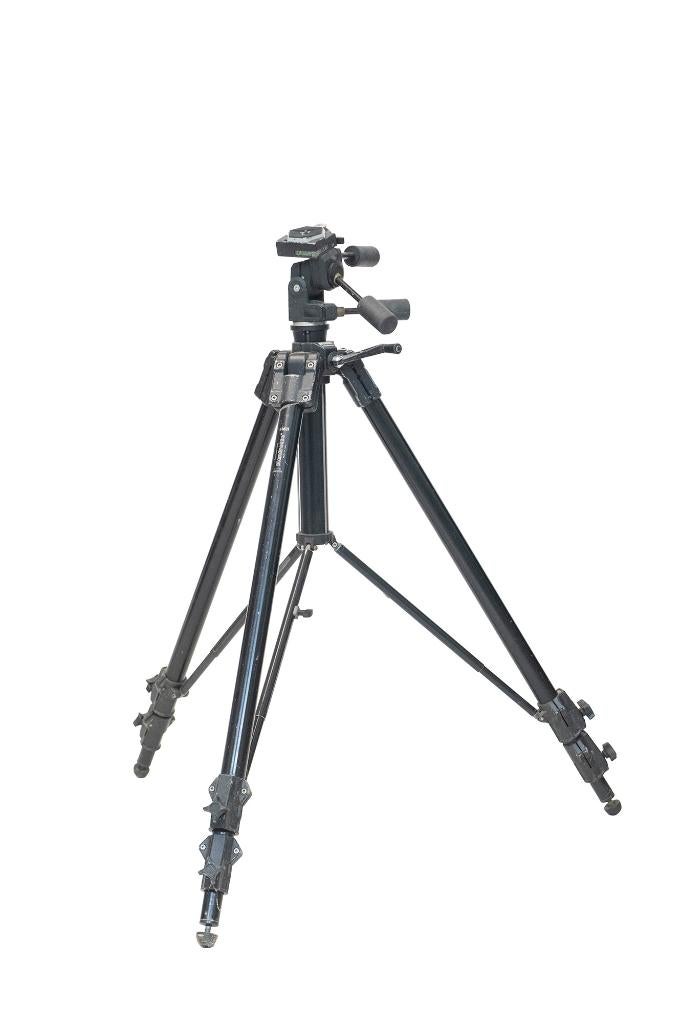 Manfrotto 161MK2B Super Professional Tripod Mk2, Enlèvement, Utilisé, 175 cm ou plus, Trépied