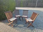 Set 4 teak stoelen, Ophalen