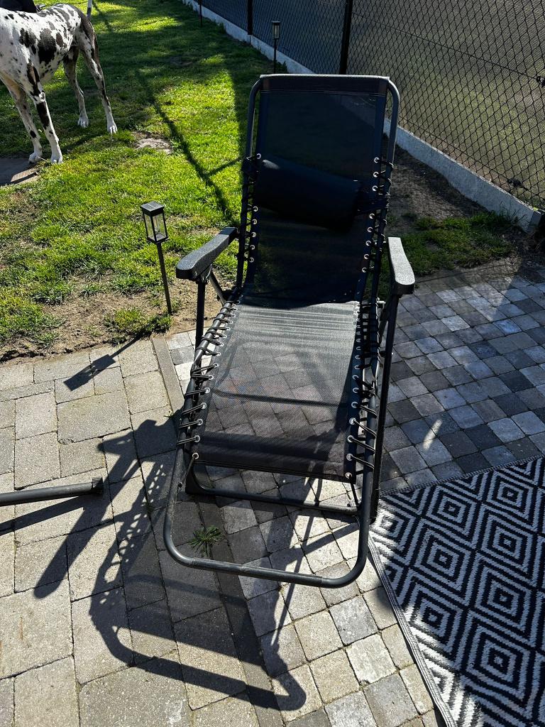 Tuinstoel, Tuin en Terras, Tuinstoelen, Ophalen, Zo goed als nieuw, Kunststof, Inklapbaar