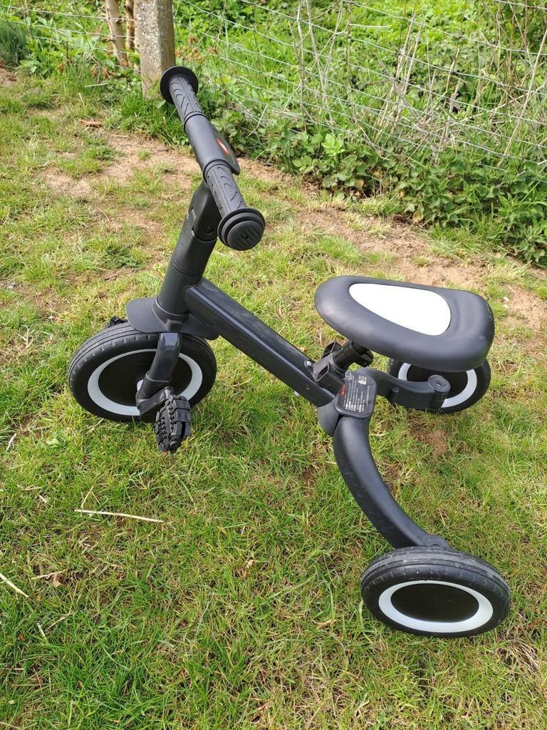 Driewieler / tweewielstapfietsje, Enlèvement, Comme neuf