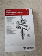 schell combinatie kraan comfort 1/2M x2 nieuw, Ophalen of Verzenden, Nieuw, Chroom, Kraan