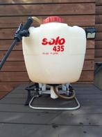 Rugsproeier  solo. 20 liter, Ophalen
