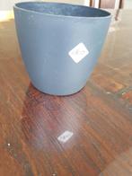 Grijs bloempotje  Elho 9 cm diameter, Tuin en Terras, Ophalen, Kunststof, Gebruikt, Minder dan 40 cm