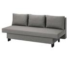Zo goed als nieuw Ikea Alvdalen 3-zit zetelbed grijs, Ophalen, Zo goed als nieuw, Grijs