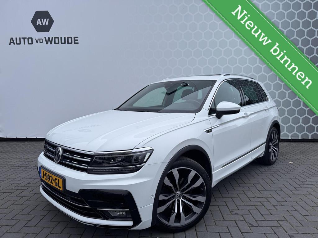 Volkswagen Tiguan 2.0 TDI Highline Business R Dynaudio PANO, Auto's, Volkswagen, Bedrijf, Te koop, Tiguan, ABS, Achteruitrijcamera