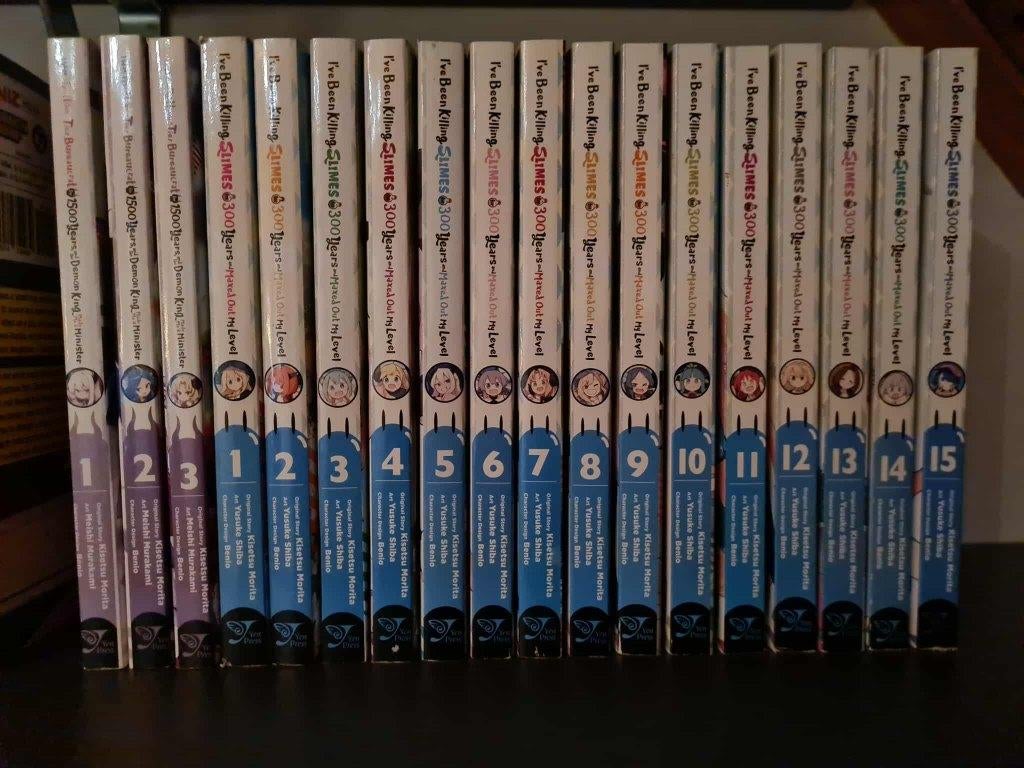 killing slimes + spinoff manga, Livres, BD | Comics, Enlèvement ou Envoi, Comme neuf, Plusieurs comics, Japon (Manga)