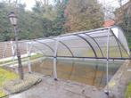 Zwembadoverkapping 4m x 8m, Tuin en Terras, Ophalen, Zo goed als nieuw