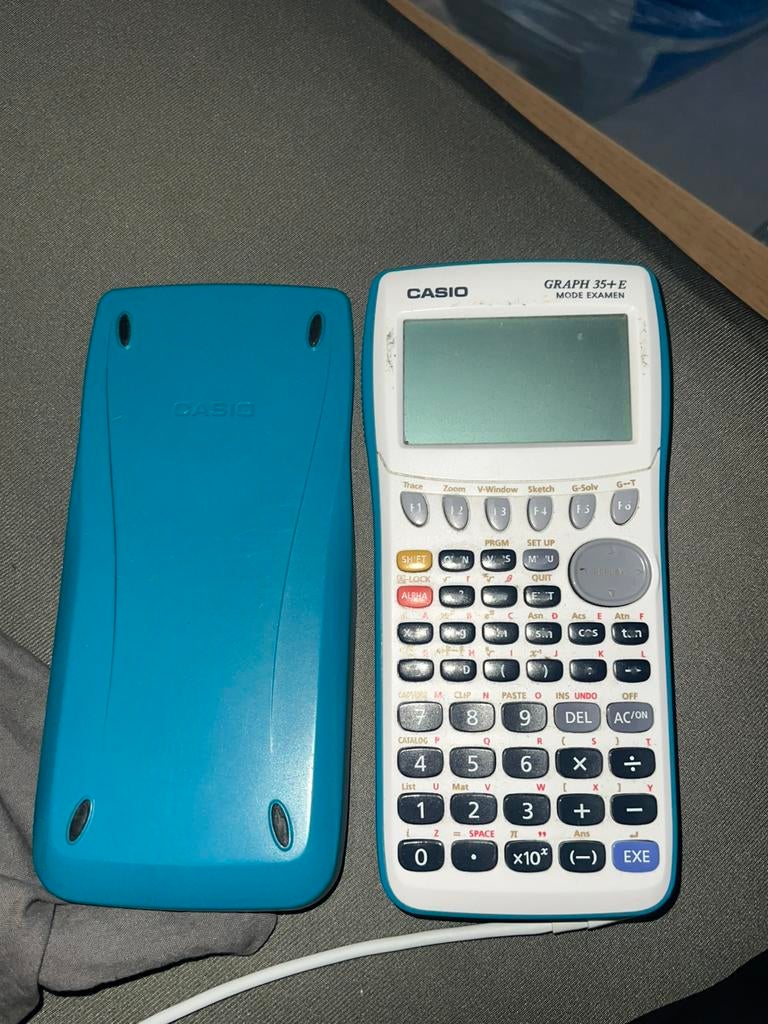 Casio GRAPH 35+E, Ophalen, Grafische rekenmachine, Gebruikt