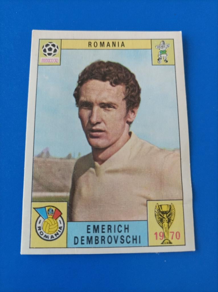 Panini Mexico 70 Emerich Dembrovschi Roumanie, Enlèvement ou Envoi
