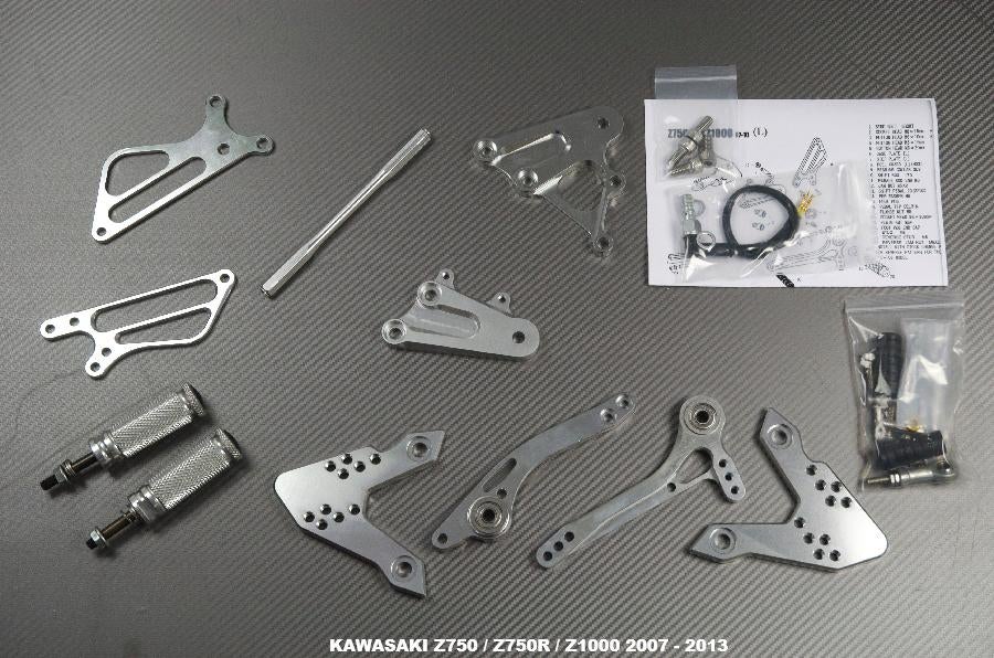 Platine Commandes Reculées KAWASAKI Z 750 Z1000 2007 - 2013, Motos, Enlèvement ou Envoi, Neuf
