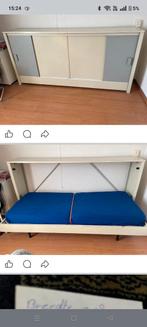 Opklapbaar 1p bed, Elektronische apparatuur, Zonnebanken en Gezichtsbruiners, Ophalen