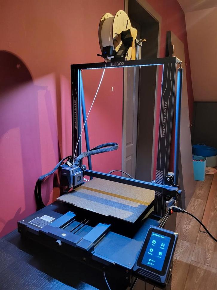 Elegoo Neptune 3 Plus + 7 rollen filament, Informatique & Logiciels, 3D Imprimantes, Enlèvement